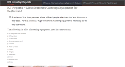 Desktop Screenshot of ict-industry-reports.com